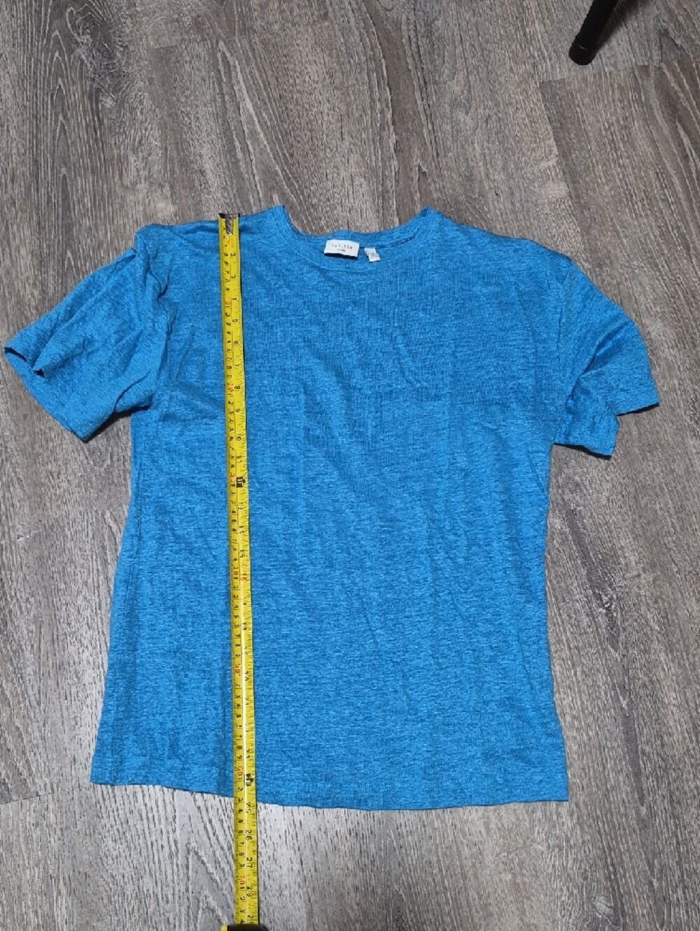 Babaton Loom Linen Pegasus T-Shirt | Splash Blue | Size M